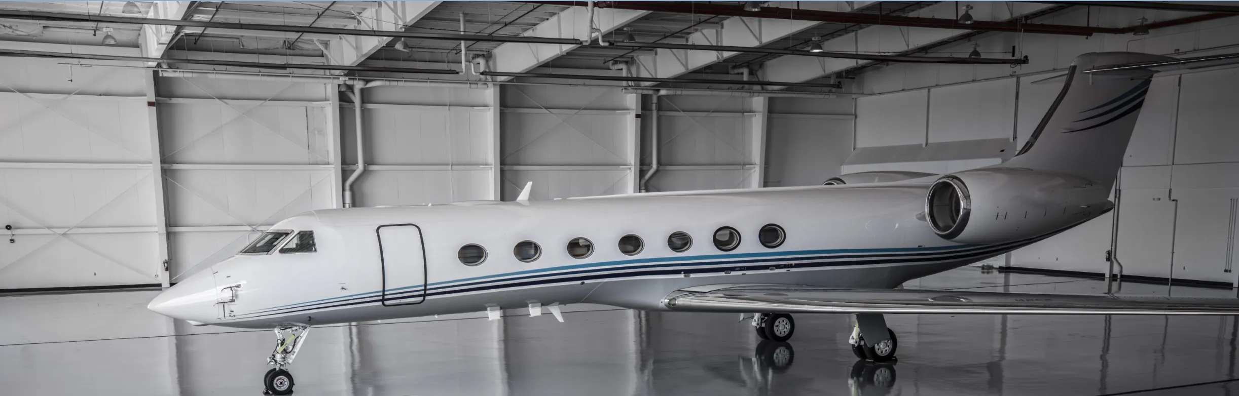 A G550 cabin, ready