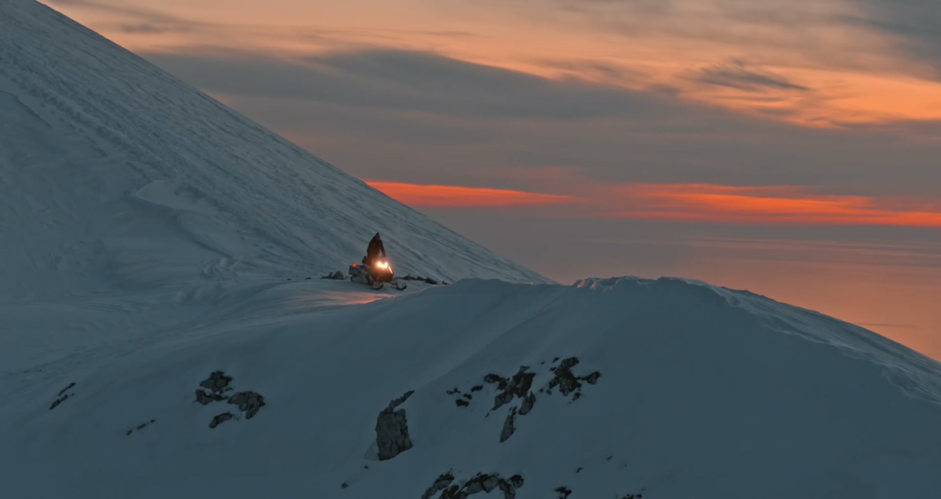 Aspen ridge at last light